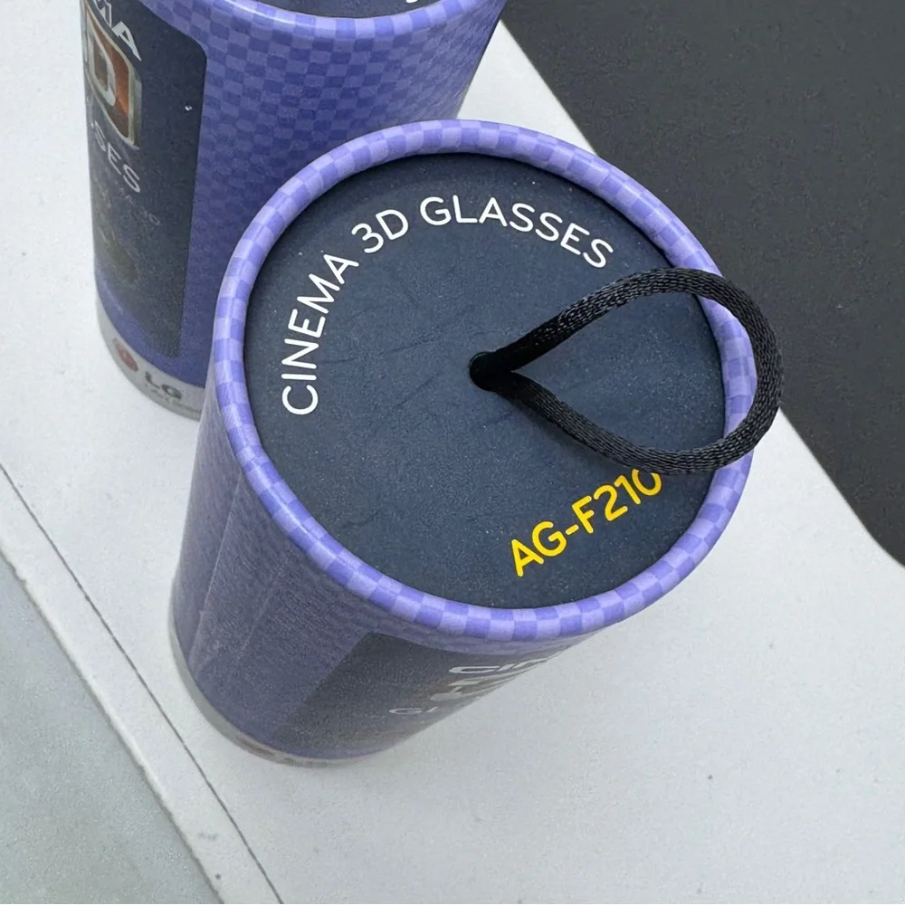 4 NEW AG-F210 3D Glasses for all LG Passive 3D TV 47GA7900 55GA7900 47LA7400